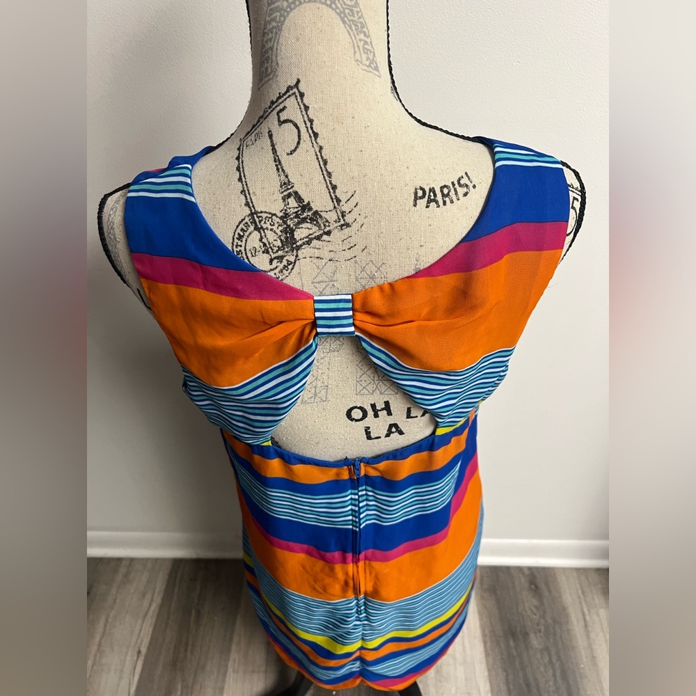 Bisou Bisou Colorful Mini Dress - Picture 7 of 16